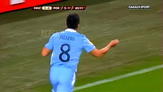 Recital de David Pizarro contra el Porto Europa league 2012 [upl. by Nyllaf431]