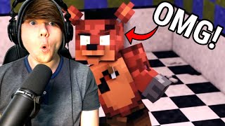 quotThe Foxy Songquot  Minecraft FNAF Animation Music Video ZAMinationProductions REACTION [upl. by Merriam]