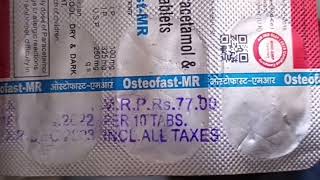 Osteofast mr tablet uses in hindi  osteofast mr tablet price  osteofast mr dose  painkillers [upl. by Llerat]