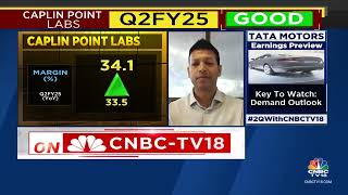 Mr Vivek Partheeban COO of Caplin speaking with CNBC TV 18 on Q2 FY2025 performance [upl. by Hainahpez]