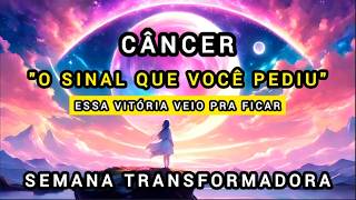 🦀CÂNCER 📍 ESSA MUDANÇA ESTA CHEGANDO PRA VOCÊ ⚠️ ATENÇÃO AOS SINAIS signocancer tarot [upl. by Groscr]