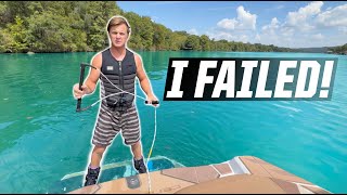 I FAILED  WAKEBOARDING [upl. by Adirehs96]