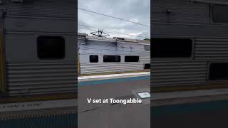 V set at Toongabbie stopped due to fatality accident at Pendle Hill 532022 [upl. by Orazal737]