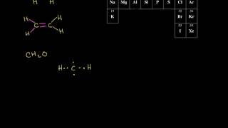 Dot structures II Multiple bonds  Structure and bonding  Organic chemistry  Khan Academy [upl. by Kara609]