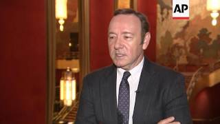 Kevin Spacey tightlipped about his plans as host of Tonys [upl. by Lirbij]