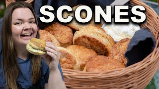 Lättbakade fluffiga och höga Scones [upl. by Undry546]