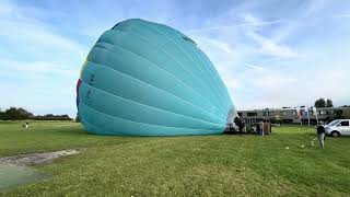 Lindstrand 210 PHTVD  Stichting hoogvliegers  Takeoff in Leeuwarden [upl. by Giacopo]