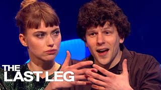 Why Did Imogen Poots Get Scared Taking A Banana Through Customs  The Last Leg [upl. by Tommy107]