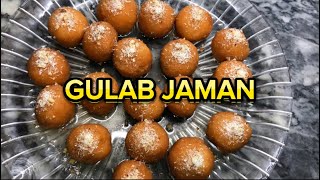 GULAB JAMAN EASY RECIPE MUST TRY  LYALLPUR EATERY [upl. by Meihar]