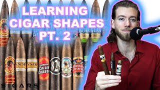 The Most Common amp Popular Cigar Shapes Part 2  Figurados [upl. by Phare]