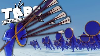 TABS Spartans Totally Accurate Battle Simulator NEW Hoplites Customs amp Challenges [upl. by Felton]