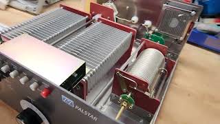 Palstar AT5K HF Antenna Tuner Close up inspection [upl. by Nacul]