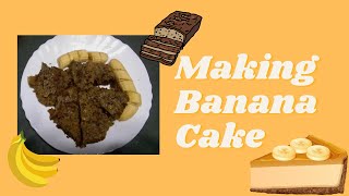 Cooking Banana Cake in Rice Cooker [upl. by Mohun532]