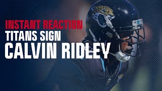 INSTANT REACTION A disappointing outcome for Patriots as WR Calvin Ridley signs with Titans [upl. by Yup]