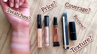 BEST AFFORDABLE CONCEALERS REVIEW [upl. by Bloxberg]