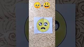 Mix Emoji Drawing Combine Two Emojis Emoji Satisfying Creativeart youtubeshorts trendingshorts [upl. by Oralla]