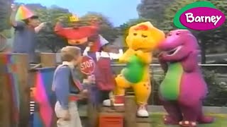 Barney and Friends S02E14 Stop Look and Be Safe  Barney the Dinosaur  Review [upl. by Anamor]