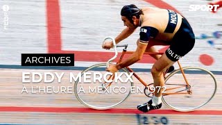 25 octobre 1972 merckx bat le record de lheure à Mexico  Archives [upl. by Yirinec]