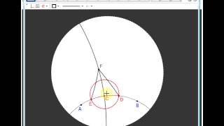 Geometric Constructions in the Poincare Disk [upl. by Adaha681]