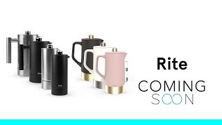 Rite Press Easy Clean French Press ➜ Now Live [upl. by Pesvoh]