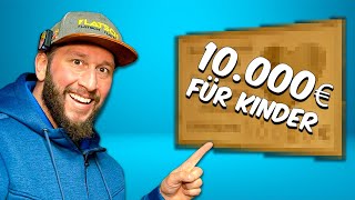 Ich baue ein 10000€ DIY PROJEKT für die Kinderkrebshilfe [upl. by Ennairac]