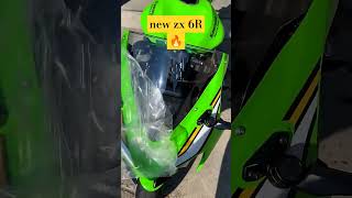 🔥new zx 6R 🔥 unboxing zx6r newzx6r kawasaki kawasakininja kawasakiunboxing [upl. by Werdn]