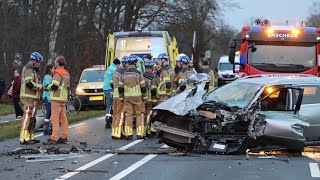 Ernstig ongeval tussen Oldenzaal en Hengelo [upl. by Ayhtin179]