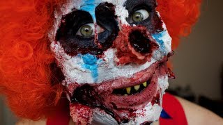 Zombie Clown Makeup Tutorial [upl. by Wiggins]