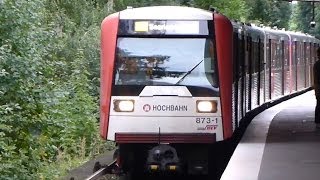 U3 Hoheluftbrücke UBahn Hamburg [upl. by Goodhen596]