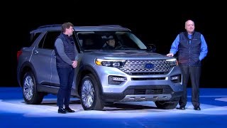 2020 Ford Explorer Unveiled at Ford Field Detroit [upl. by Hassi]