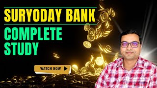 Suryoday Bank Share  Complete Study [upl. by Imiaj973]