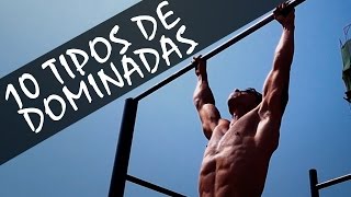 10 Tipos De Dominadas Básicas Pull Ups Basicas [upl. by Engud]