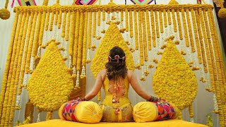 BEST HALDI CEREMONY 2022  DESTINATION WEDDING  SABNEETSANGAM  TRIPLE R PHOTOGRAPHY  PUNJABIND [upl. by Trudy984]