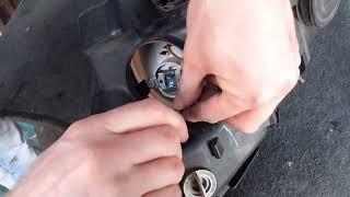 Citroen C4 Picasso headlight bulbs change [upl. by Trev]