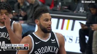 Ben Simmons 2 pts 4 reb 4 ast vs Toronto Raptors  20240222 [upl. by Ehsom]