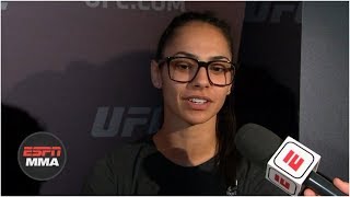 Ariane Lipski discusses her UFC debut Violence Queen nickname  ESPN MMA [upl. by Sucramrej]