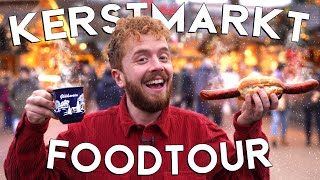 Heerlijke FOODTOUR op de KERSTMARKT in DUITSLAND 🎄🌭 [upl. by Yecnahc795]