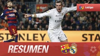 Resumen de FC Barcelona 12 Real Madrid [upl. by Imogen]