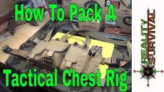 How To Pack A Tactical Chest Rig [upl. by Wildee843]