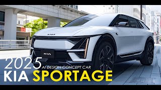 KIA Sportage All New 2025 Concept Car AI Design [upl. by Ayotahc]