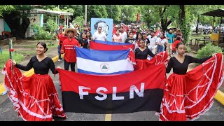 UNANManagua rinde homenaje al Comandante Carlos Fonseca Amador [upl. by Pinkham120]