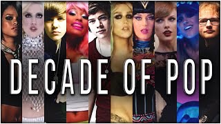 DECADE OF POP  The Megamix 20082018  by Adamusic [upl. by Katonah]