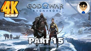 God of War Ragnarök  PC 4K 60FPS DLSS Part 15 Walkthrough Gameplay No Commentary [upl. by Halsy]