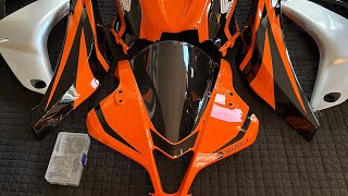 Kings Motorcycle Fairings Order Review  07 Honda CBR600RR [upl. by Ahseina563]