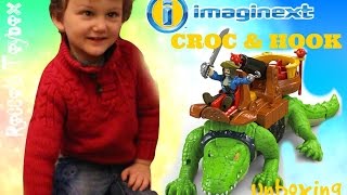 Imaginext Giant Walking Crocodile Unboxing [upl. by Atikan]