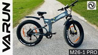 VARUN M261 Pro  Folding Electric Bike 500W 48V  40 Kmh top speed  Autonomy 90 Km [upl. by Nestor53]