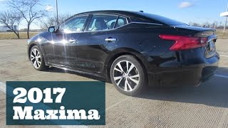 2017 Nissan Maxima Full Car Review Test Drive and Car Tour [upl. by Sellihca]