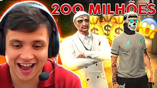 ROUBEl 200 MILHÕES ISSO MESMO no GTA RP 😱 Paulinho o LOKO [upl. by Daphie]