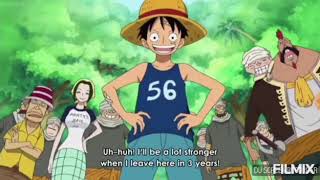 Luffy and Ace Departure Dadans reaction [upl. by Aeslahc]