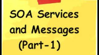 What is SOA Services and Messages  Part 1 [upl. by Adlemy]